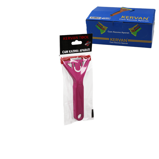 Kervan Tool Cam Kazıma & Buz Kazıyıcı Bıçak ( Plastik Saplı )