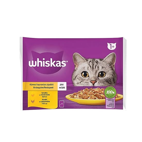 Whiskas 85 Gr 4'lü Pouch Kümes Hayvanları 5900951303524