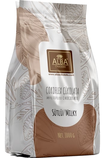 Alba Sütlü Fleksi Çikolata 1 Kg