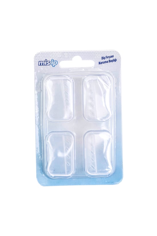 Mis İp Diş Fırçası Koruma Başlığı 4'lü