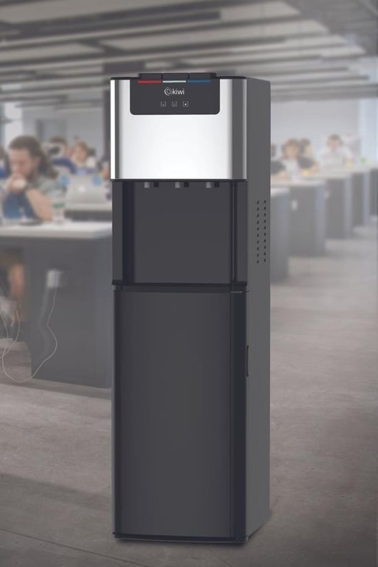 Kiwi Kwp-8555 Su Sebili Gizli Damacanalı ( Sıcak -Soğuk -Ilık ) Siyah