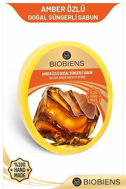 Biobiens Süngerli̇ Sabun 130gr Amber
