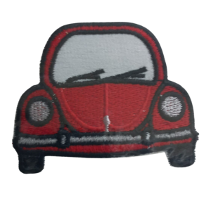 P Parla Aplike Ütü İle Yapışan Vosvos Kırmızı Arma 3 cm