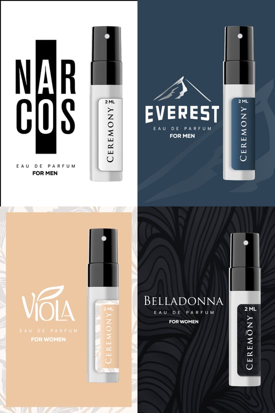 Ceremony 2 Ml 4'lü Parfüm Seti EDP