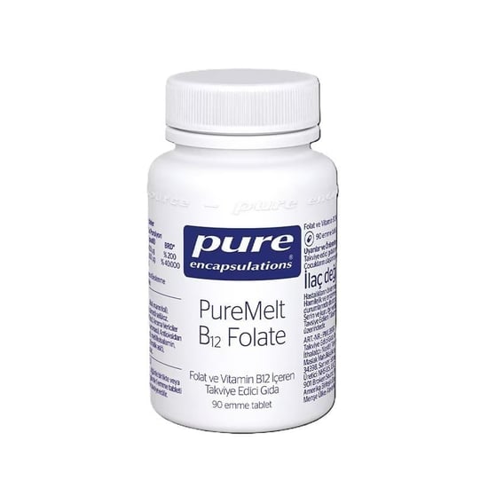 Pure Encapsulations Puremelt B12 Folate 90 Tablet