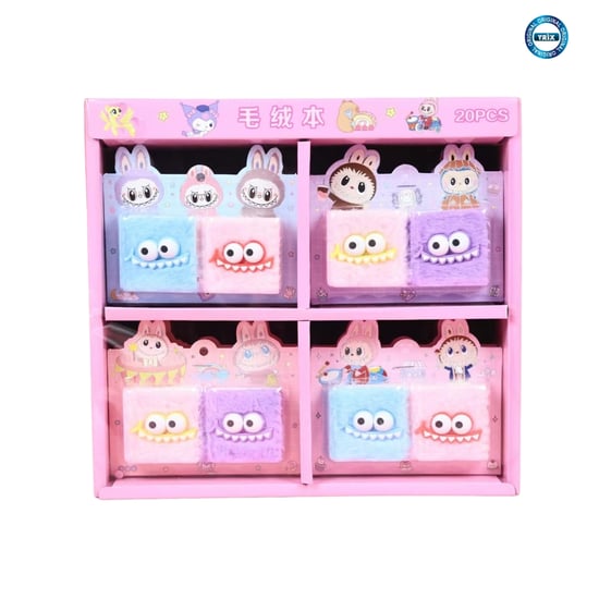 Trix Peluş Not Defteri 2'li Gülenyüz - Diş Model