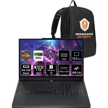 Lenovo Legion 5 Ryzen 7 260 RTX 5060 8GB 64GB RAM 1TB SSD 15.3" FHD+ 165Hz Win11 Pro 83M00070TRP459 