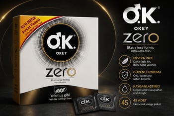 Okey Zero 45'li Prezervatif Avantaj Paketi
