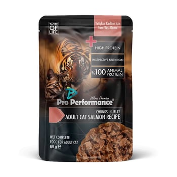 Properformance Yetişkin Kedi Somonlu Parçalı 85 Gr*24