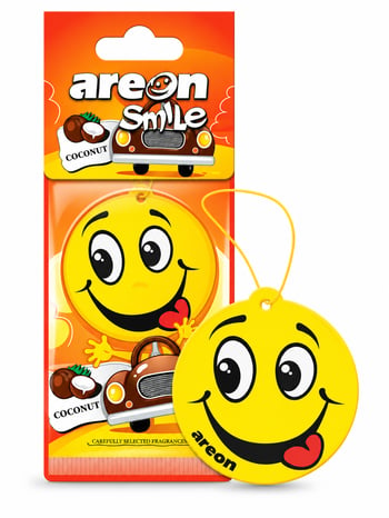 Areon Smile Dry Coconut Oto Araç Kokusu