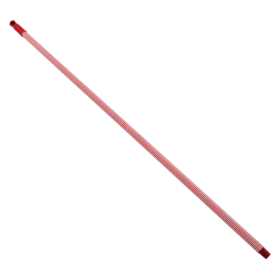 Kappro ( Kırmızı & Beyaz Çizgili ) ( Metal ) Vileda Vilada Fırça Sapı 120cm