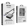 S-link Sl-cr21 Typec ve Usb3.0 Sd/micro Sd 110m/s Hızlı 2 İn 1 Metal Kart Okuyucu