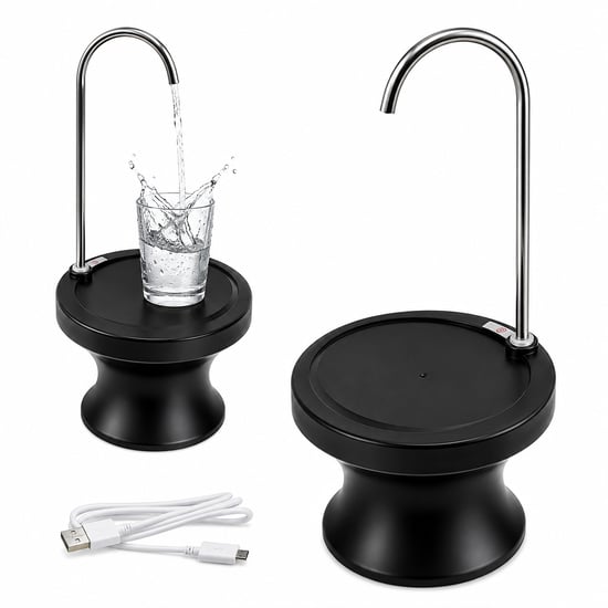 Nerox Nrx-4337 ( Usb Şarjlı & Otomatik ) Damacana Su Pompası & Stand ( 360° Başlık )