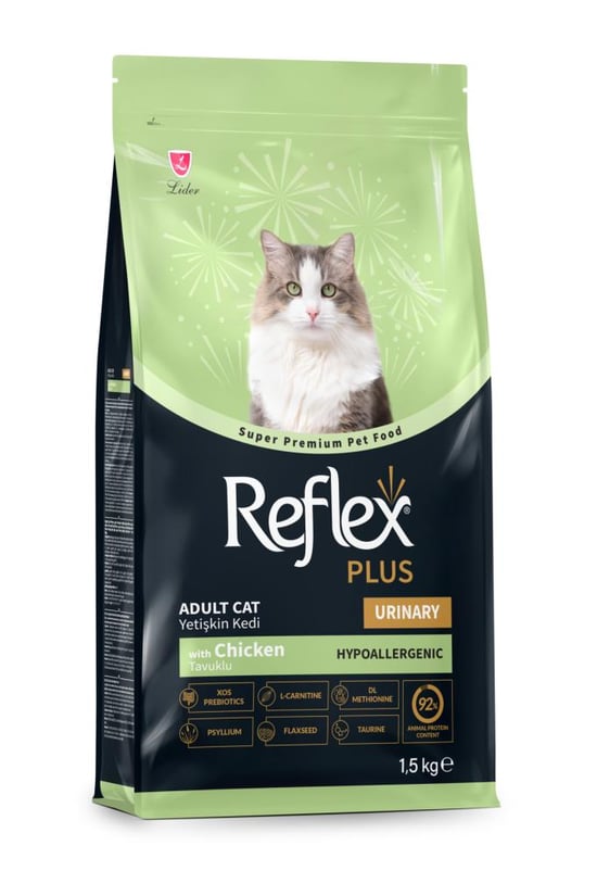 Reflex Plus Urinary Tavuklu Yetişkin Kedi Maması 1,5 Kg