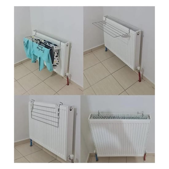 Asvera - Kurufer Kalorifer Petek Kurutma Askılık, Çamaşır Askılık