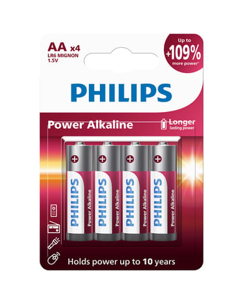 Philips Power Alkaline Aa Kalem Pil -lr6p4b/10 -