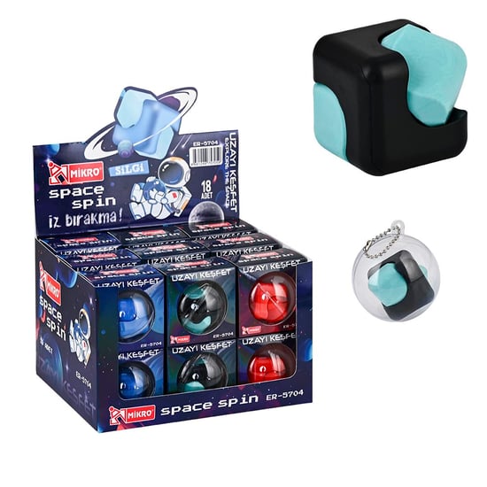 Mikro Er-5704 Space Spain İz Bırakmaz Silgi 18 Adet'li