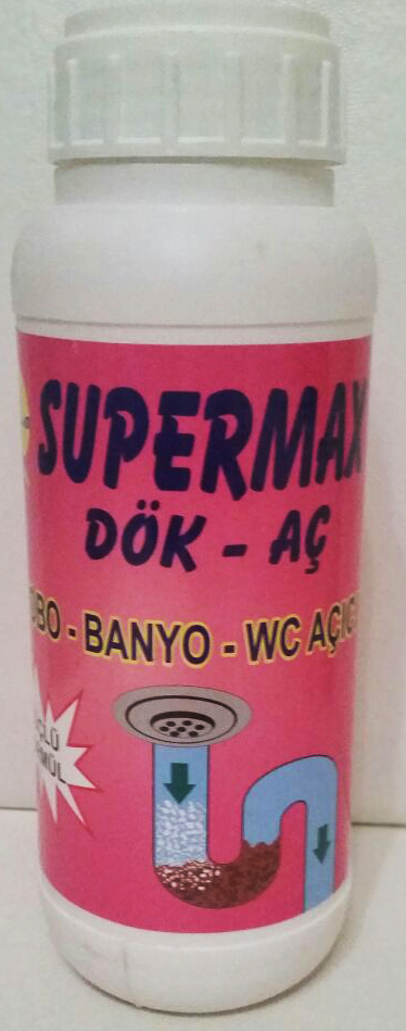 Süpermax Lovabo ve Gider Açıcı Sıvı 1 Kg