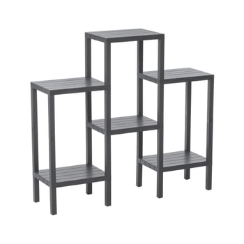 Ombeg Om-1108-0150-0015-0008 ( 6 ( Düz ) Raflı & Gri ) Modüler Ünite Plastik