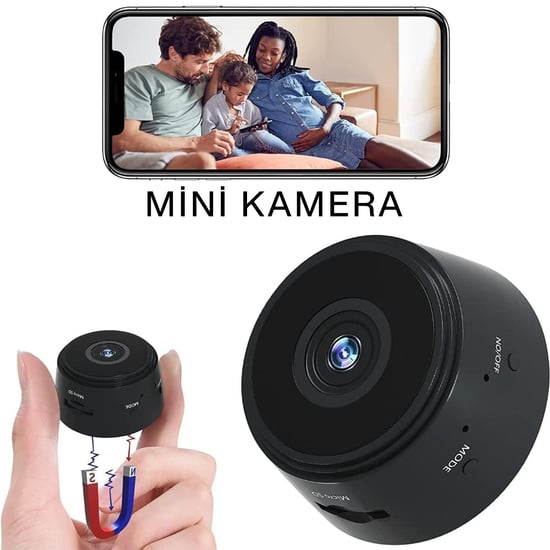 İnura Global A9 Hasuba Hs-315 Hd Mini Kamera Şarjlı