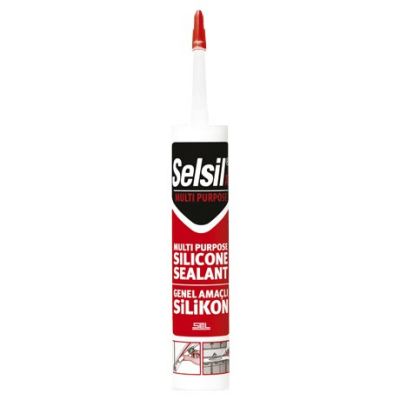 Selsil-2528 ( Beyaz ) Üniversal Silikon 280 Gr