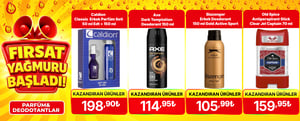 Deodorant & Parfüm Ürünlerinde Fırsatlar! kampanya resmi