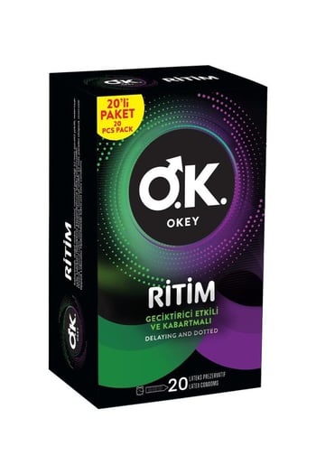 Okey Ritim 20li Prezervatif