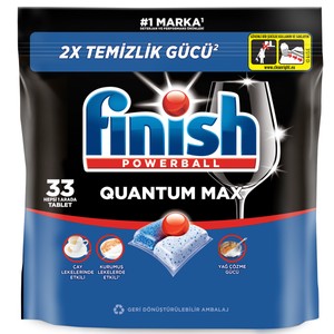 Finish Quantum Max Bulaşık Makinesi Tableti 33'lü