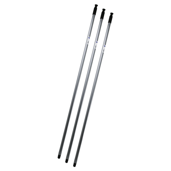 Kappro ( Düz Gri ) ( Metal ) Vileda Vilada Fırça Sapı ( 120cm )