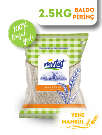 Mytat Doğal Yerli Üretim Baldo Pirinç 2.5 kg