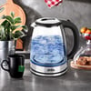 Sinbo Sk-8033 ( Cam & Ledli ) Kettle ( 1.8lt ) ( Gizli Rezistans & Kablosuz ) (360° Gövde ) 1500w