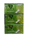 7 STICK Yeşil Nane Aromalı Şekersiz Sakız 14,5 gr X 24'lü Paket