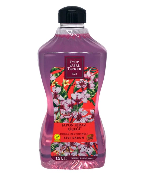 eyüp sabri tuncer, sıvı sabun, toptan sıvı sabun, sıvı sabun çeşitleri, sıvı sabun fiyatları, sıvı sabun satın al, eyüp sabri tuncer sabunları, japon kiraz çiçeği sıvı sabun, eyüp sabri tuncer amber, toptan deterjan, toptan kozmetik, toptan satış, toptan alışveriş, 1500 ml sıvı sabun