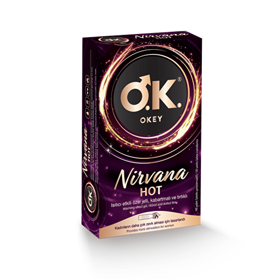 Okey Nirvana Hot 6'Lı Prezervatif