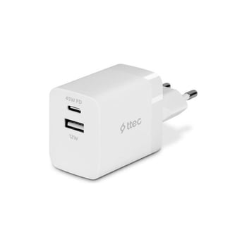 Ttec 2scp02b Smartcharger Duo Pd 45w Seyahat Hızlı Şarj Cihazı Beyaz