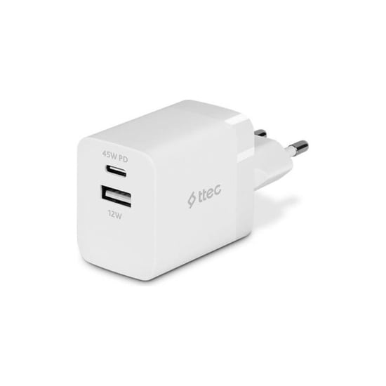 Ttec 2scp02b Smartcharger Duo Pd 45w Seyahat Hızlı Şarj Cihazı Beyaz