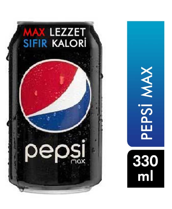 Pepsi Max Kutu Kola 330 Ml