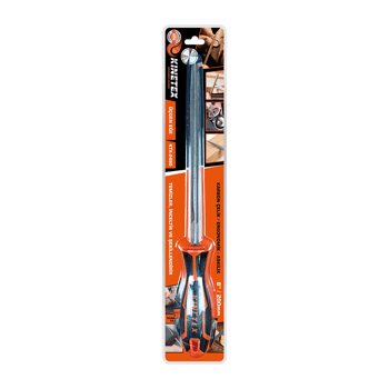 Knitex Ktx-2490 ( 8" & 200mm ) ( Üçgen ) Metal Eğe Törpü ( Plastik Saplı )