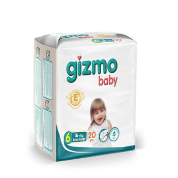 Gizmo Çocuk Bezi 6 No (16 Kg +) 20 Adet 8681020801628