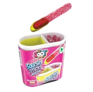 Mr Hoot Squishy Sticks Whih Gel Çilek Limon 50g