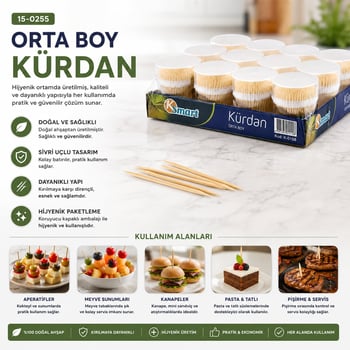 Ksmart K-0158 ( Orta Boy ) Kürdan