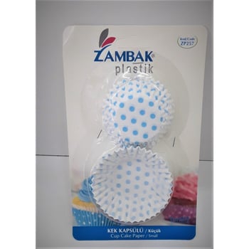 Zambak 257 Küçük Kek Kapsülü 48'li - Kek Kapsülü Renkli Kek Kalıbı Cupcake Kağıdı