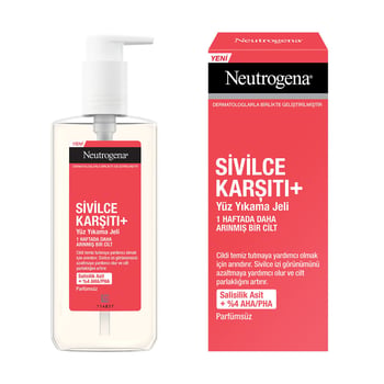 Temizleme Jeli Neutrogena 200 Ml Sivilce Karşıtı