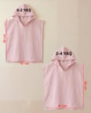 Muslin Bürümcük Panço 2-4 Yaş Pembe