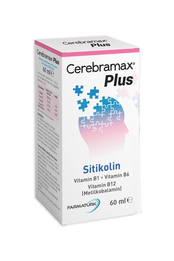 Cerebramax Sitikolin Şurup 60 ml