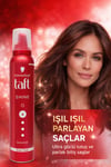 Taft Shine Finish, Parlak Bitiş Saç Köpüğü, Silikonsuz Formül, 200 Ml