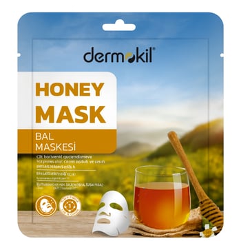 Dermokil Yüz Kağıt Maske 20 Gr. Bal Mat