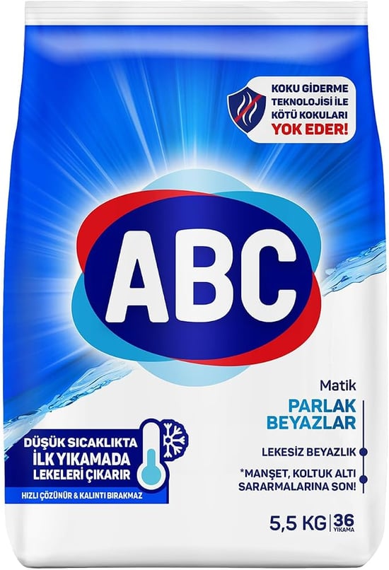 Abc Matik Parlak Beyazlar 5,5 Kg