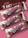 Trio Move %33 Protein Bar Vanilya ve Çilek 50 Gr *9'lu