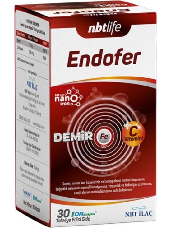 Nbt Life Endofer 30 Kapsül